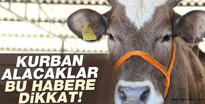Kurban alacaklar dikkat!