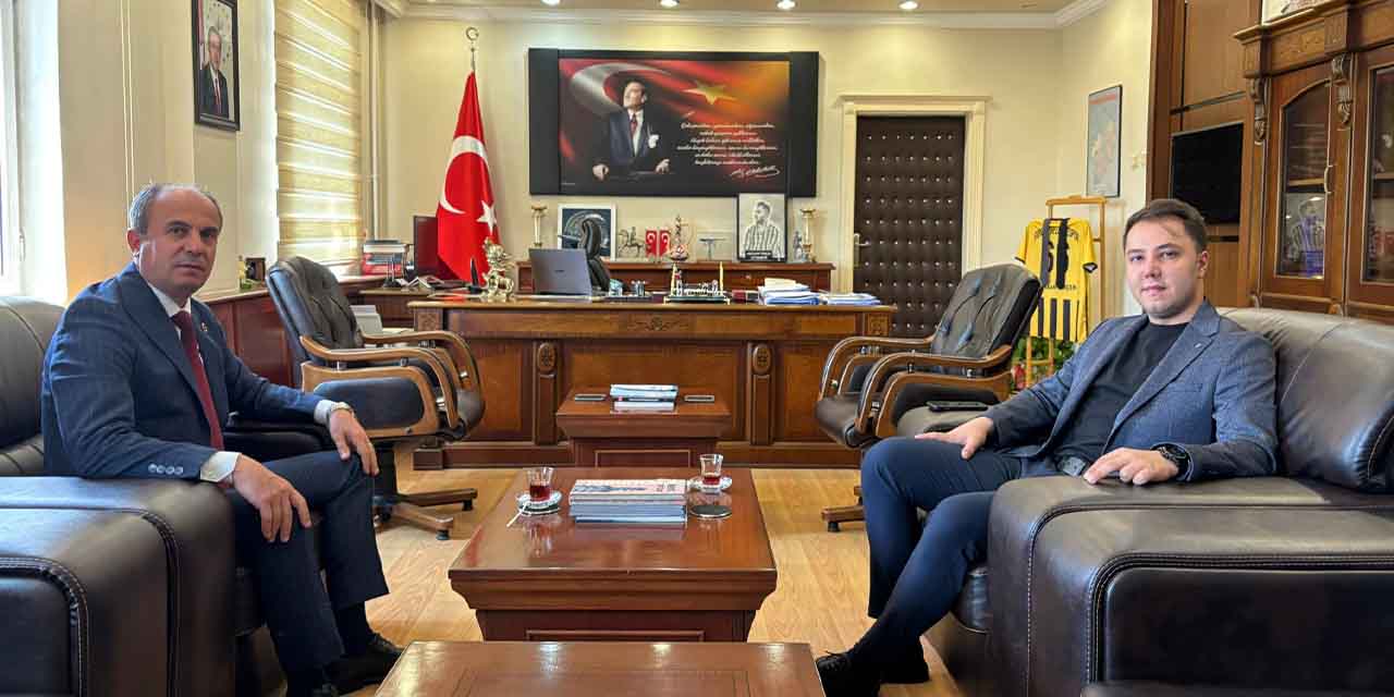Balışeyh'te kurumlara ziyaret