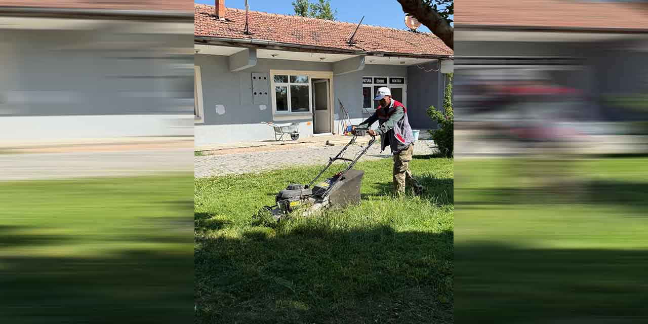 Hacılar Kasabasının çevresi güzelleşiyor