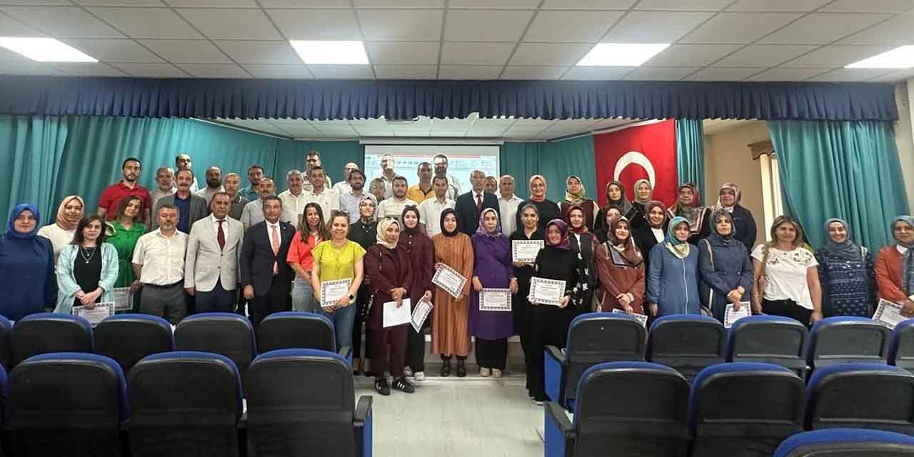 Başarılı öğretmenlere ÇEDES teşekkürü