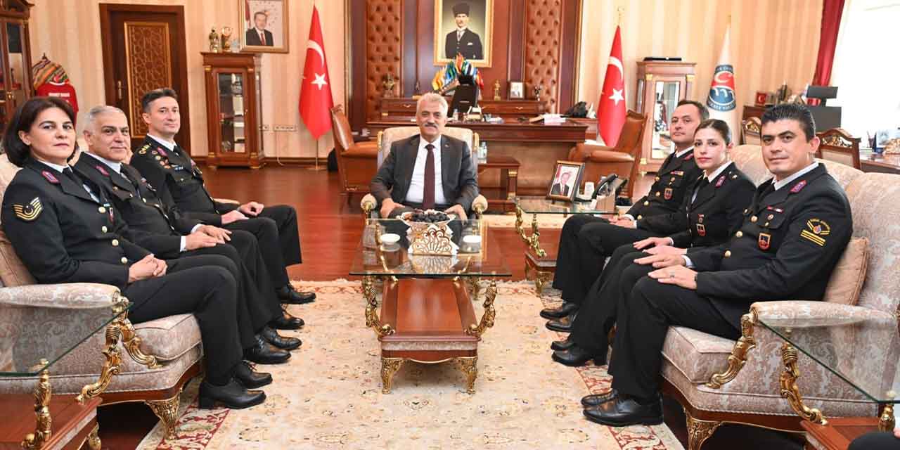 Jandarma Teşkilatı’ndan Makas’a ziyaret