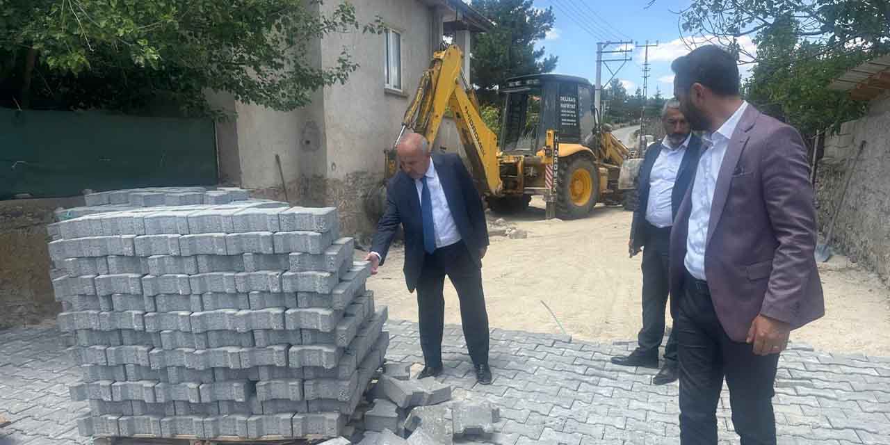 Keskin Gündoğdu Mahallesi’ne kilit parke yapılıyor
