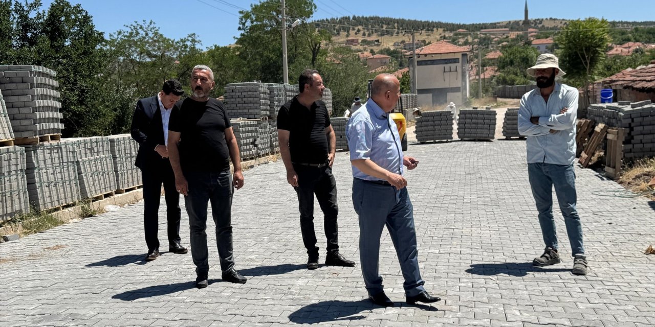 Keskin’de altyapı çalışmaları devam ediyor