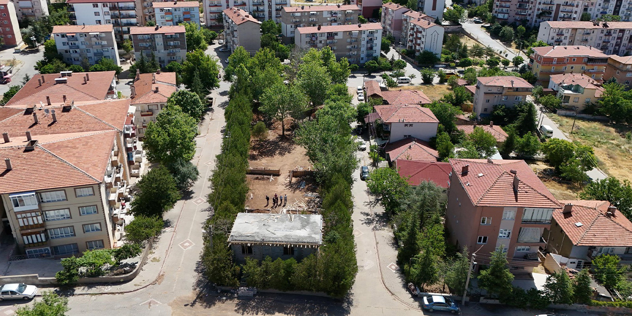 Kaletepe Mahallesi’ne yeni park yapılıyor