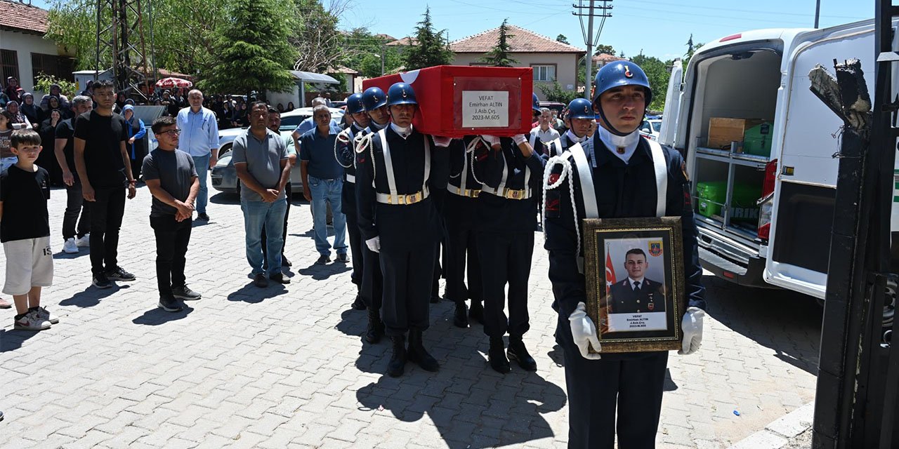 Kırıkkaleli Astsubay, dualarla uğurlandı
