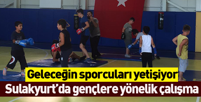Geleceğin sporcuları yetişiyor