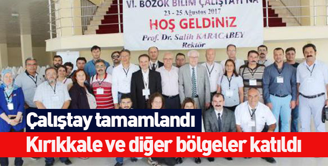 Çalıştay tamamlandı