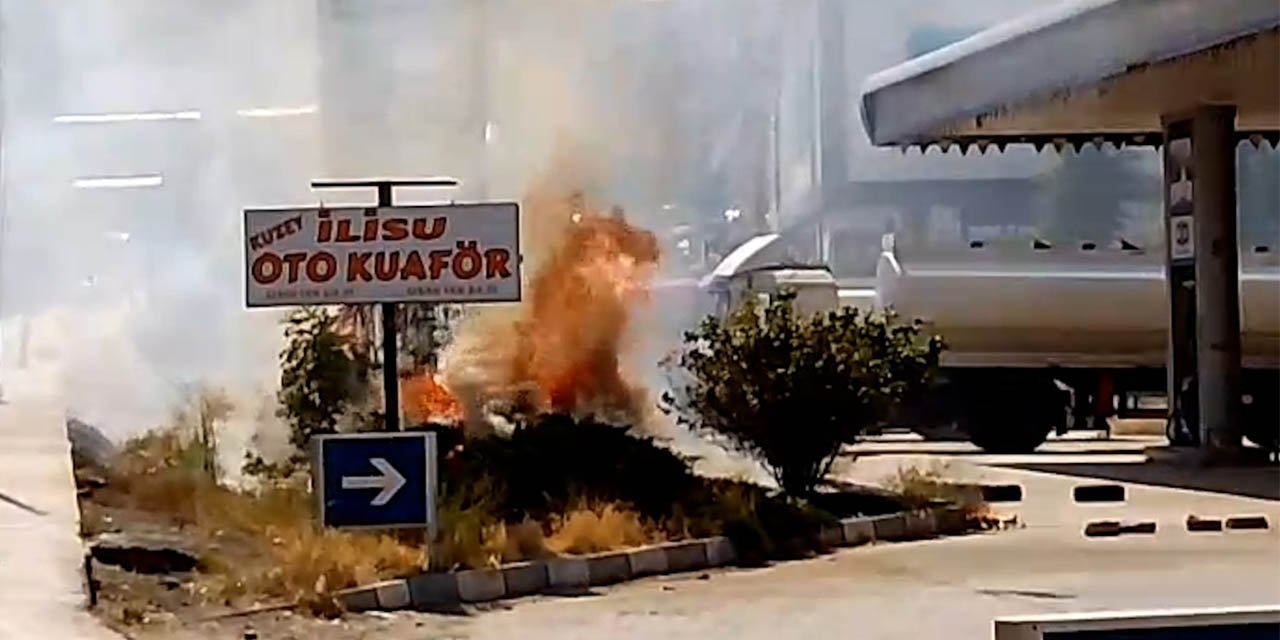 Kırıkkale'de benzinlikte facia ucuz atlatıldı!