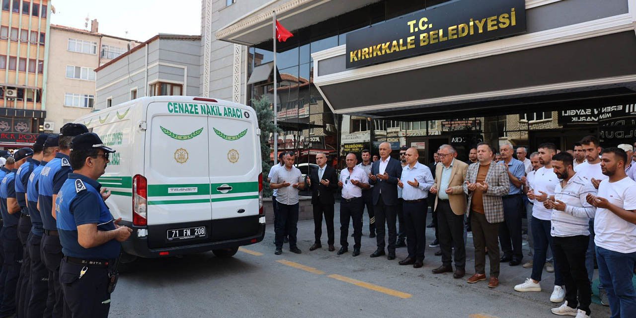 Kırıkkale Belediyesi’nde acı kayıp