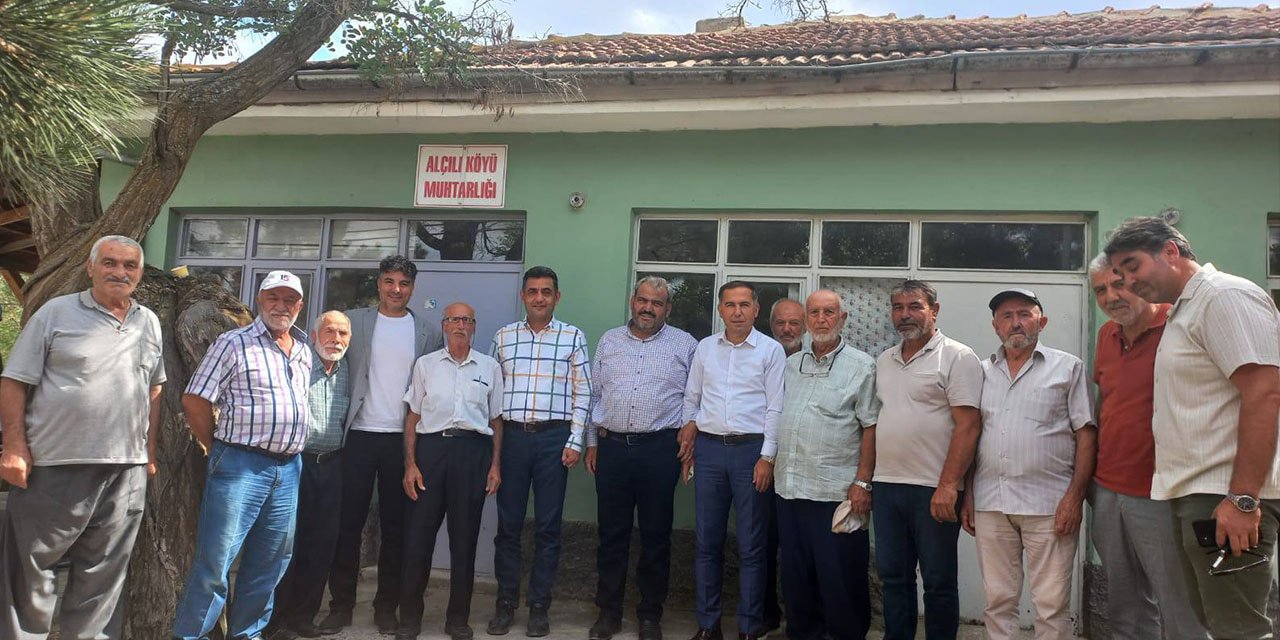 Pehlivanlı’dan Alcılı Köyü’ne ziyaret