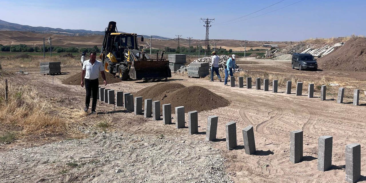 Balışeyh’te Oba mahallesine altyapı hamlesi