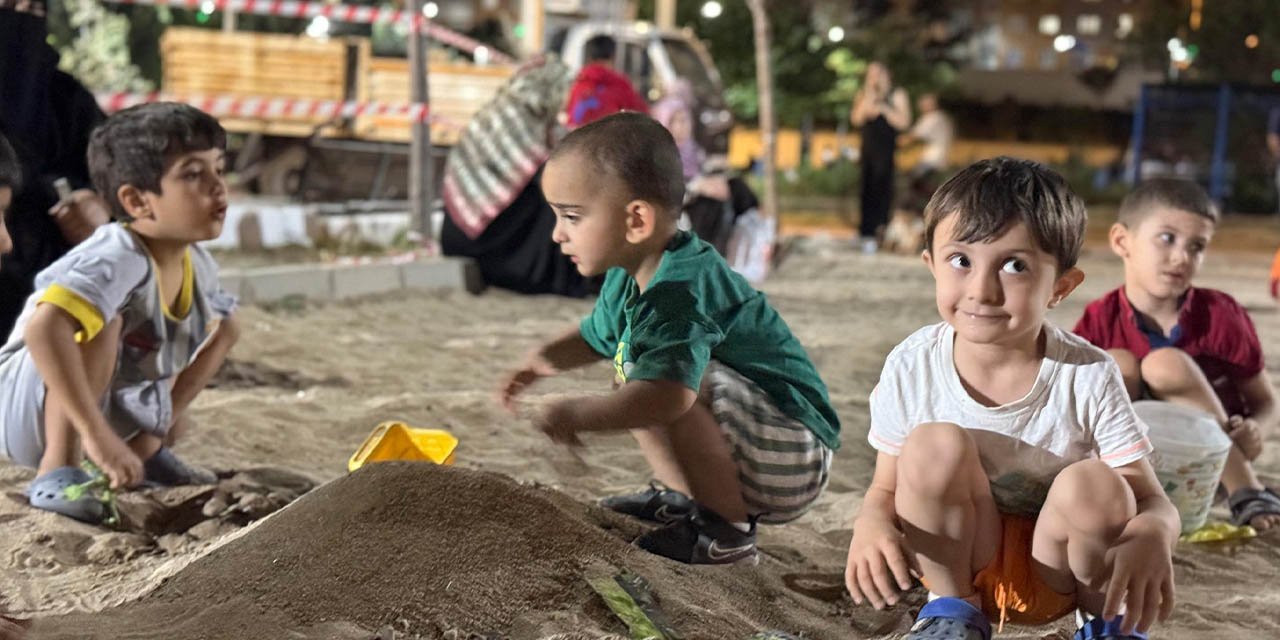 Büyük Şehir Parkı’nda çocuklara güvenli oyun alanı
