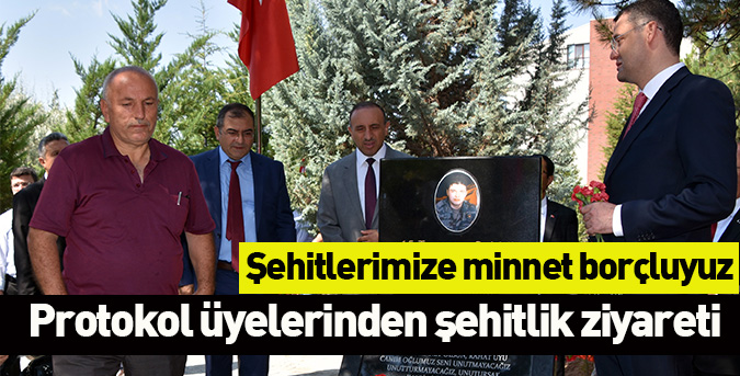 Şehitlerimize minnet borçluyuz