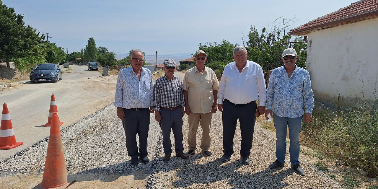 Çelebi ilçesine yeni yollar yapılıyor