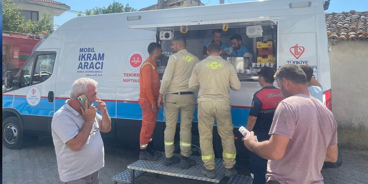 Türkiye Diyanet Vakfı, orman yangınlarıyla mücadelede sahada