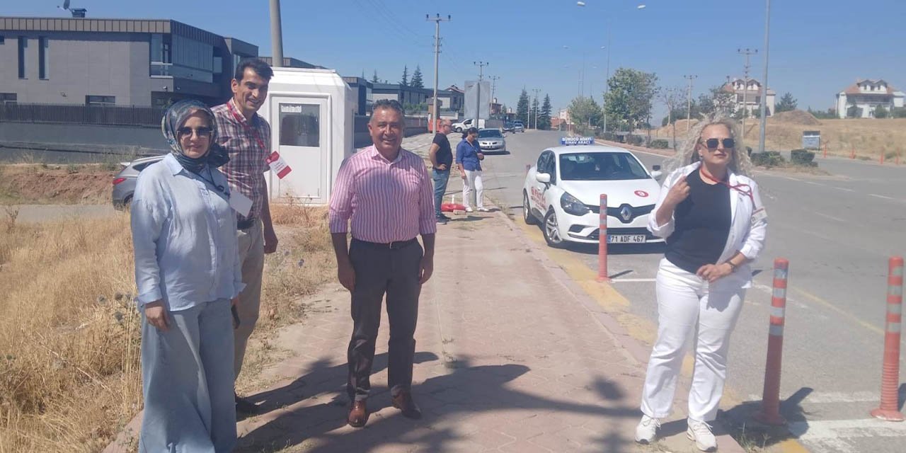 Güney’den sınav parkuruna inceleme ziyareti
