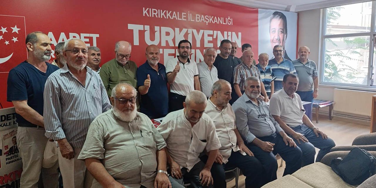Saadet Partisi, il divan toplantısını gerçekleştirdi