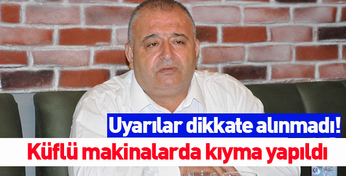 Uyarılar dikkate alınmadı!
