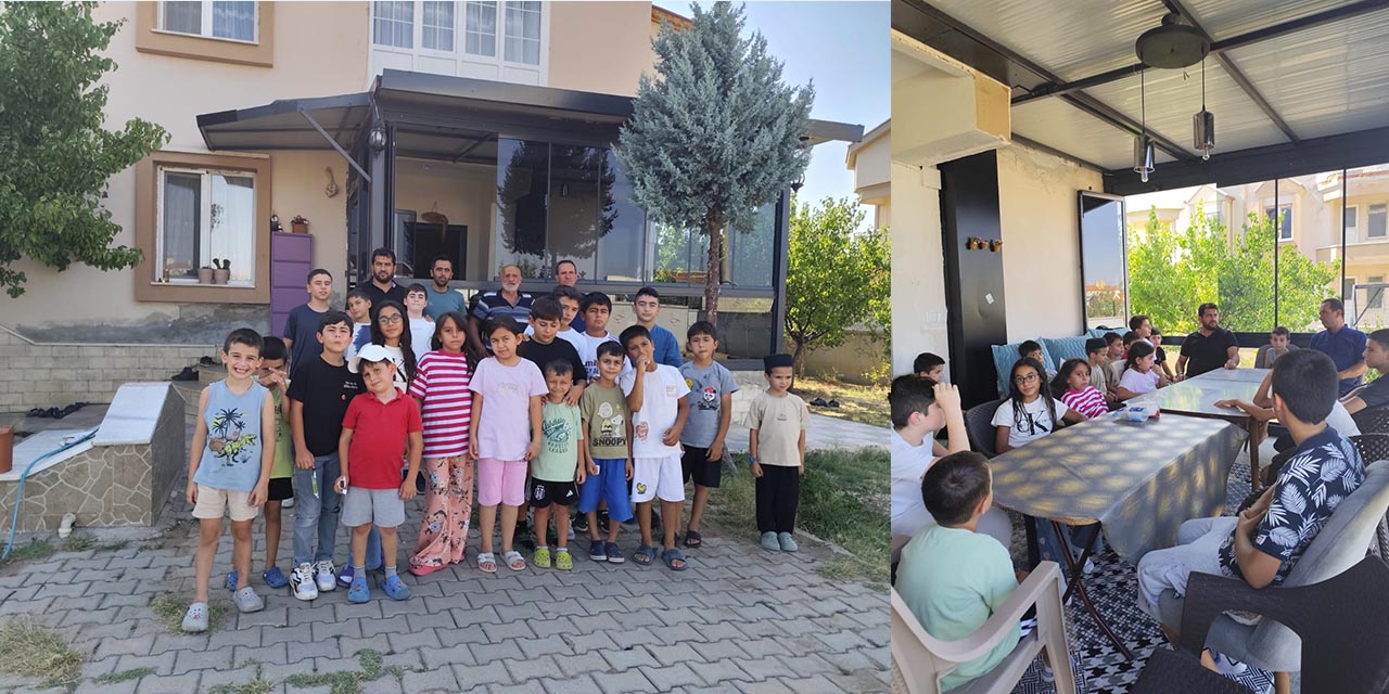 Miniklerden anlamlı ziyaret