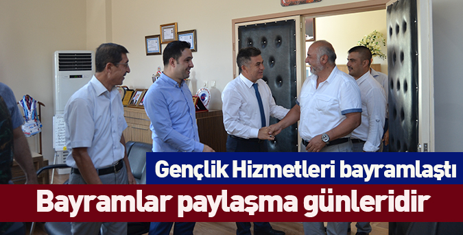 Gençlik Hizmetleri bayramlaştı