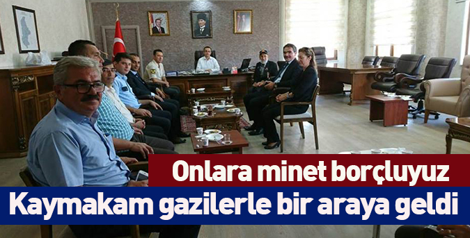 Gazilerimize minnet borçluyuz