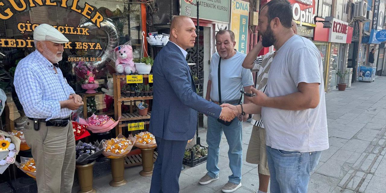 Önal, esnafların sorun ve talebini dinledi