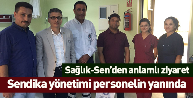 Sağlık-Sen unutmadı   