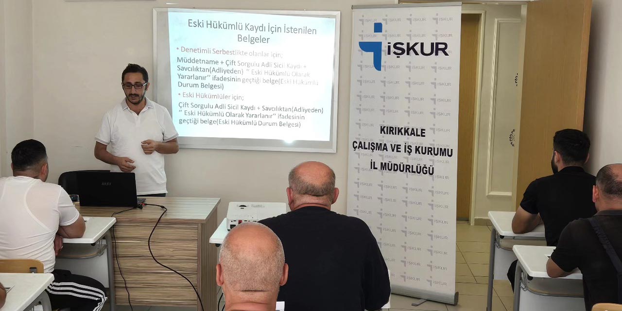 İŞKUR’dan hükümlülere iş arama becerileri eğitimi