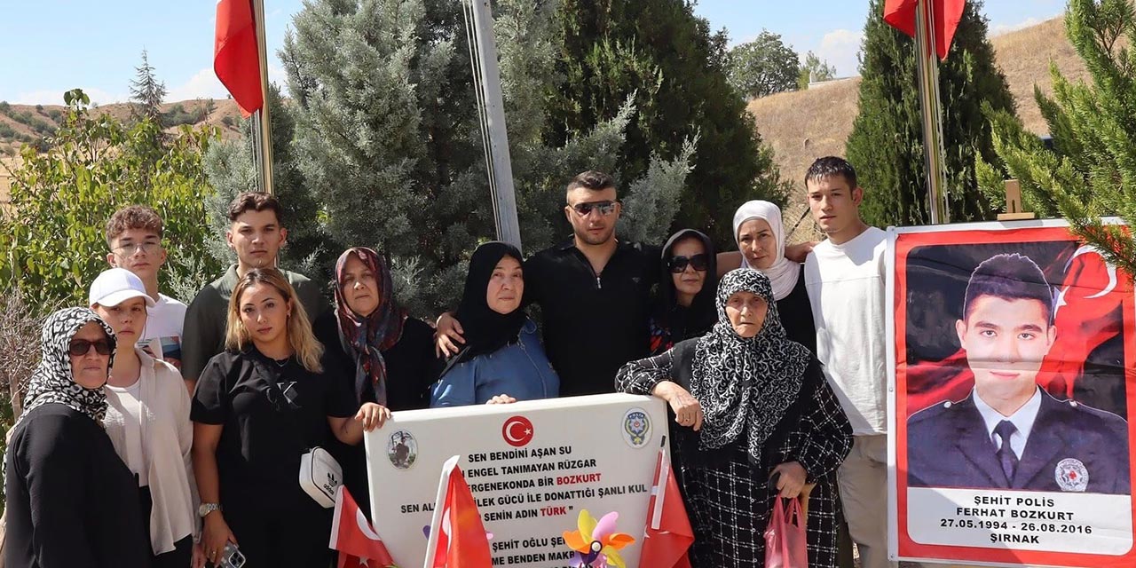 Şehit Ferhat Bozkurt, dualarla anıldı