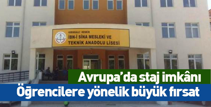 Avrupa’da staj imkânı