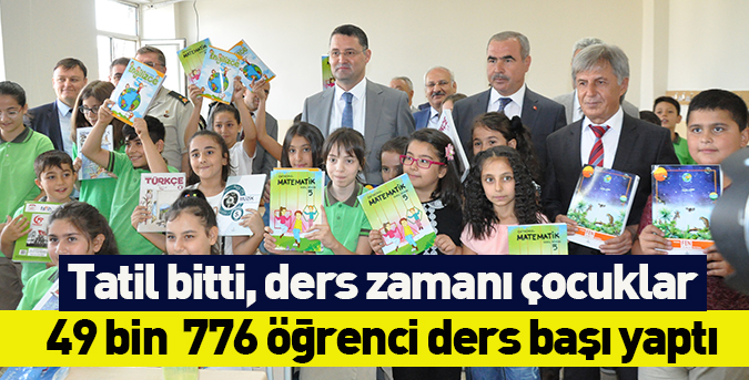 Tatil bitti, ders zamanı