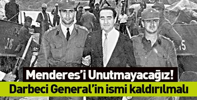 İsmi caddeden kaldırılmalı
