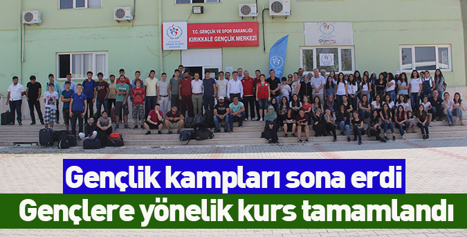 Gençlik kampları sona erdi