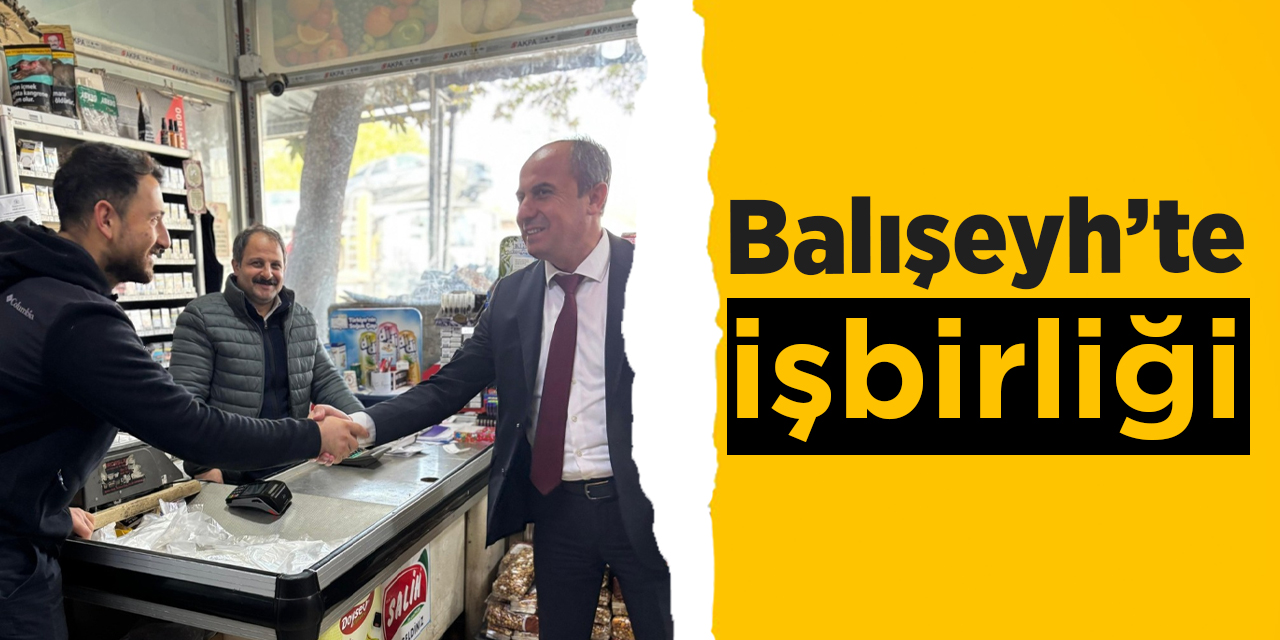 Balışeyh’te esnaf ve belediye işbirliği