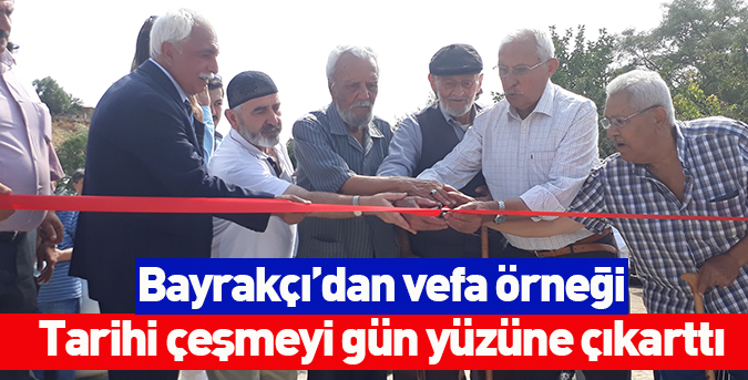 Bayrakçı’dan vefa örneği