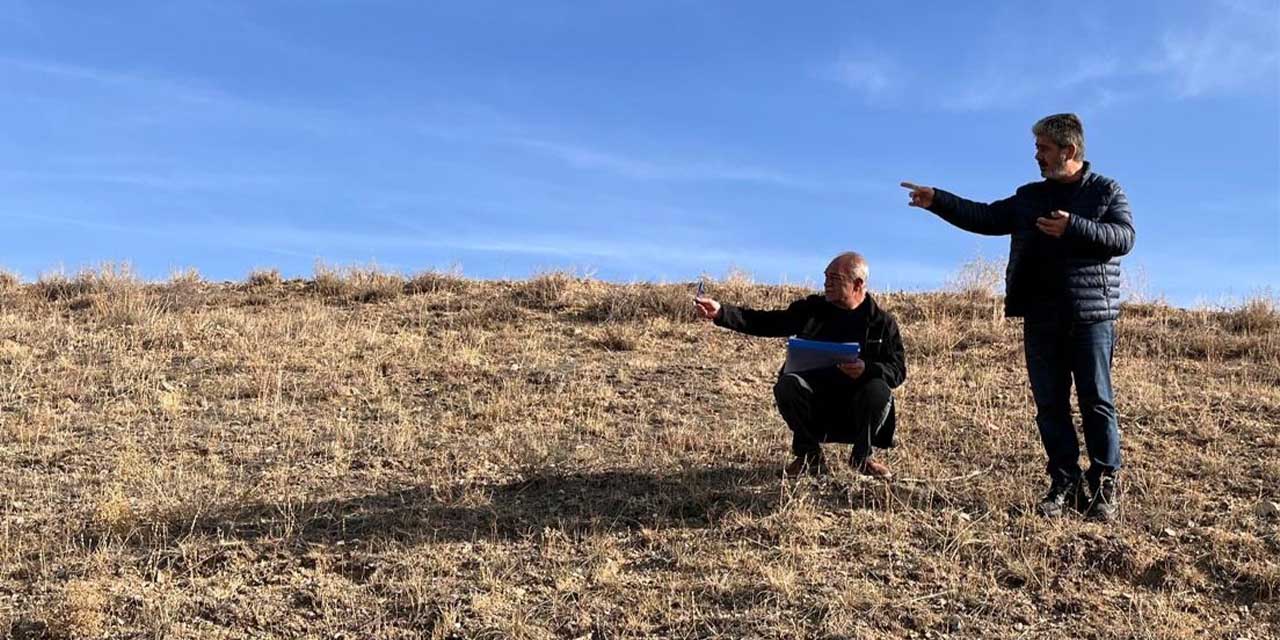 Üretim planlaması için arazi kontrolleri aralıksız sürüyor