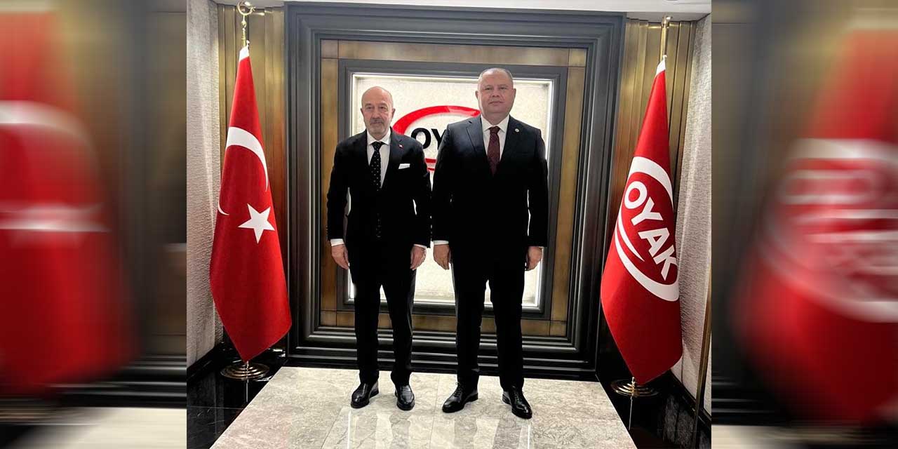 Öztürk’ten OYAK’a ÇEL-BOR için önemli ziyaret