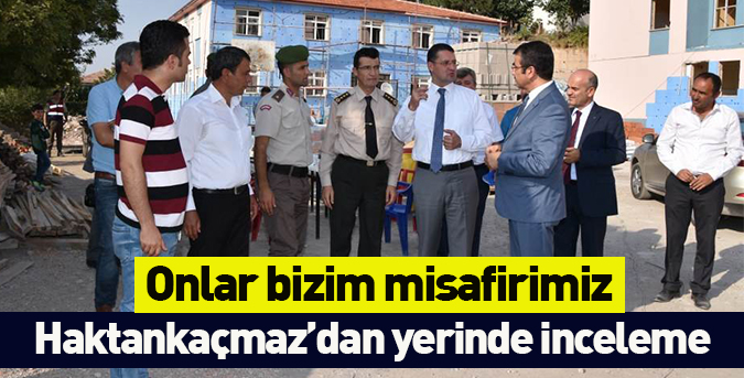 Onlar bizim misafirimiz
