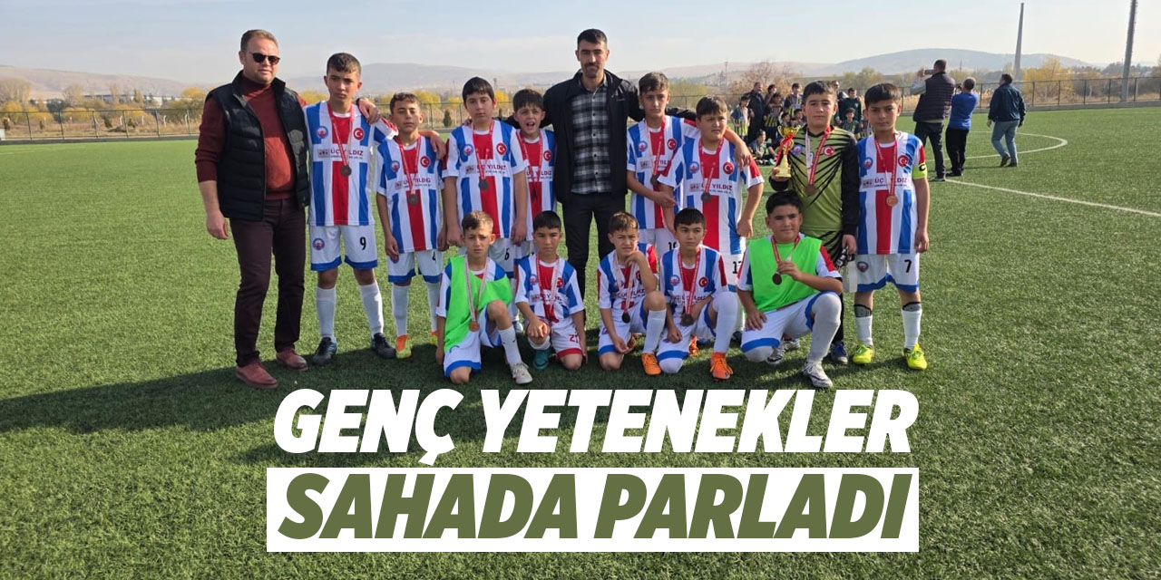 Genç yetenekler sahada parladı