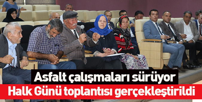 Asfalt çalışmaları sürüyor