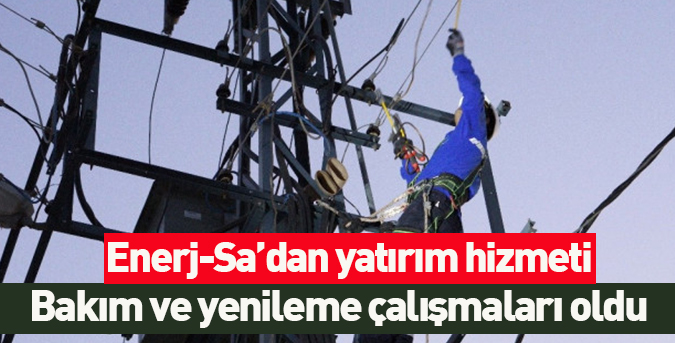 Bakım ve yenileme çalışmaları