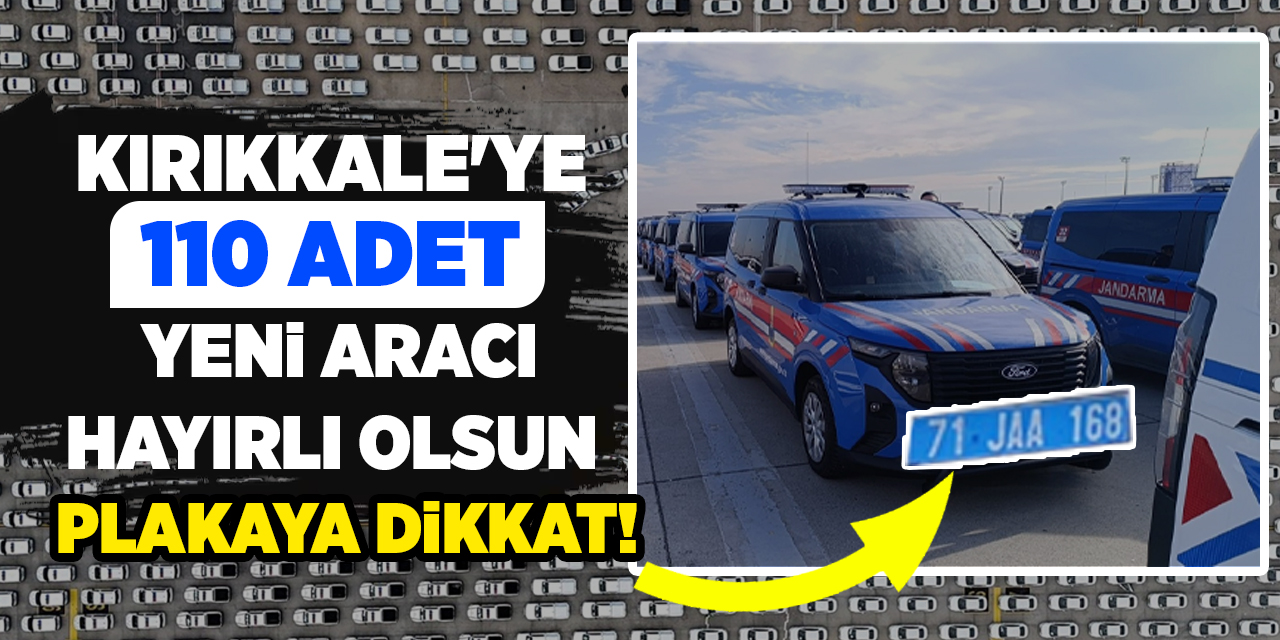 Kırıkkale’ye 110 adet yeni hizmet aracı kazandırıldı