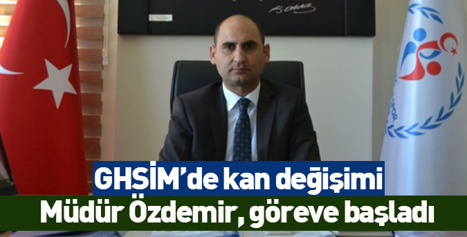 Müdür Özdemir, göreve başladı