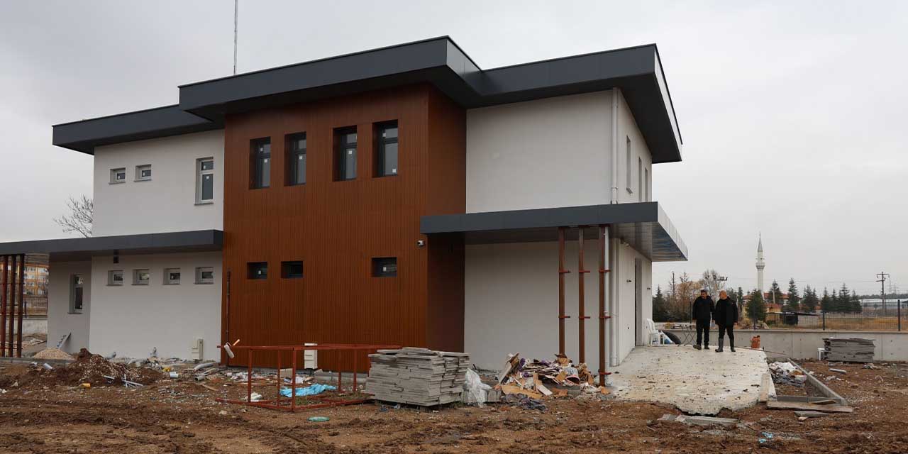 Kırıkkale’de Yeni Gasilhane projesinde sona yaklaşıldı