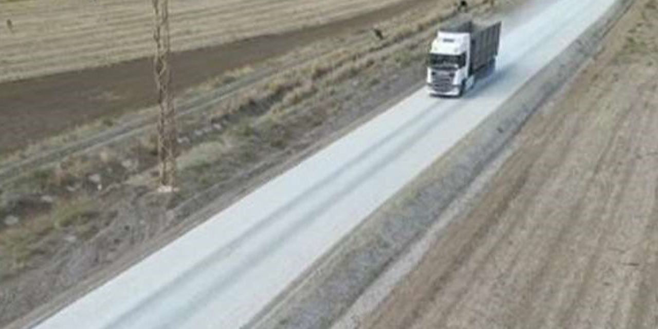 Delice’de yol sorunu giderildi