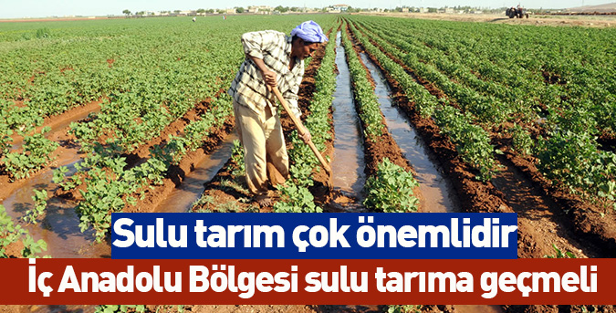 Sulu tarım önemlidir