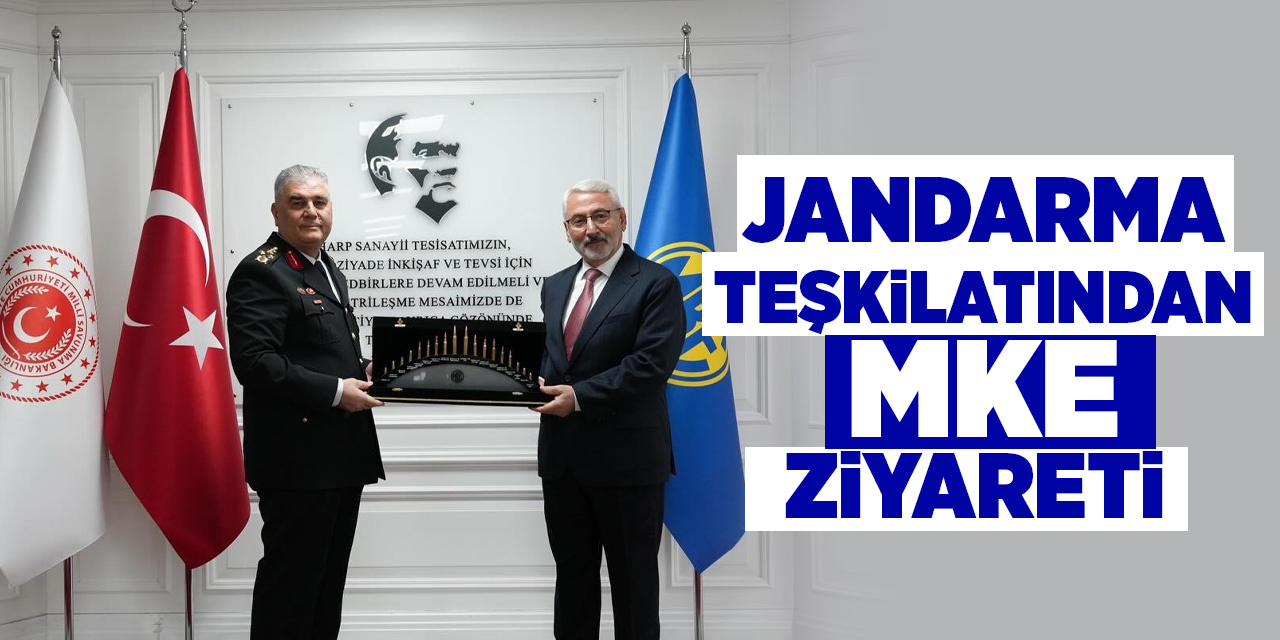 Jandarma Teşkilatından MKE ziyareti