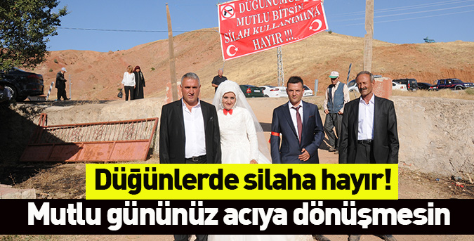 Mutlu gününüz acıya dönüşmesin