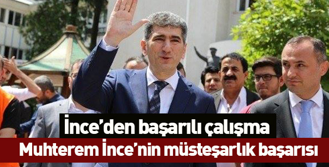 İnce’den başarılı çalışma