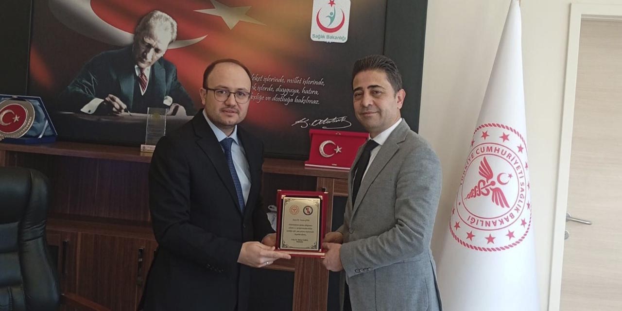 Çöte’ye teşekkür belgesi verildi